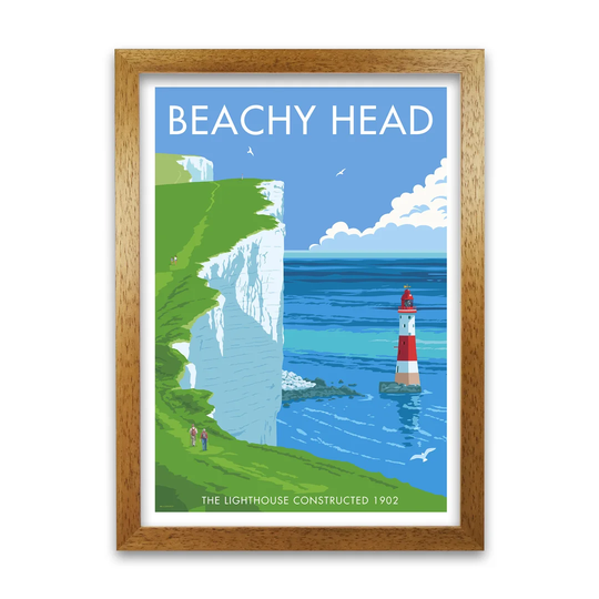 Beachyhead - Unframed Graphic Art Print on Paper