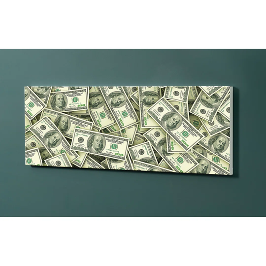 Notiz Motive Banknotes Magnetic Wall Mounted Cork Board