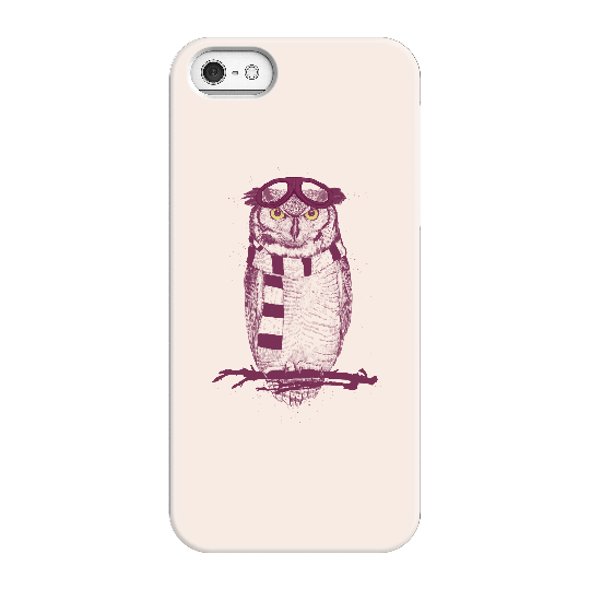 Balazs Solti Winter Owl Phone Case for iPhone and Android - iPhone 5/5s - Snap Case - Matte