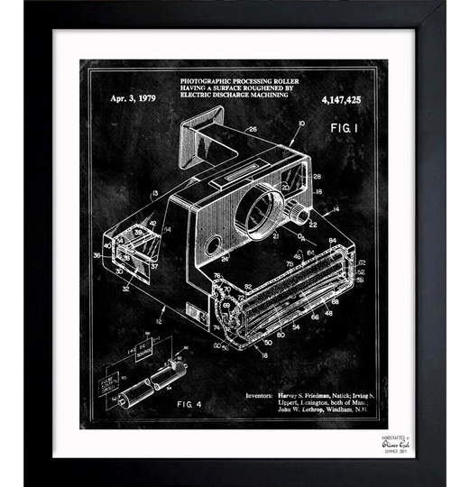 'Polaroid Camera 1979' Framed Graphic Art