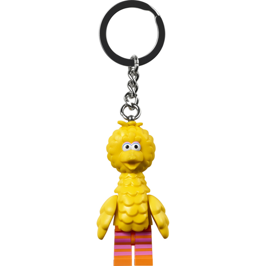 LEGO 854194 SESAME STREET BIG BIRD KEYRING KEYCHAIN
