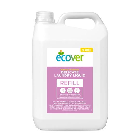 Ecover Delicate Laundry Liquid 5L Refill - Waterlily & Honeydew