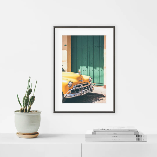 Cars of Cuba N°5 - Picture Frame Photograph Print on Paper