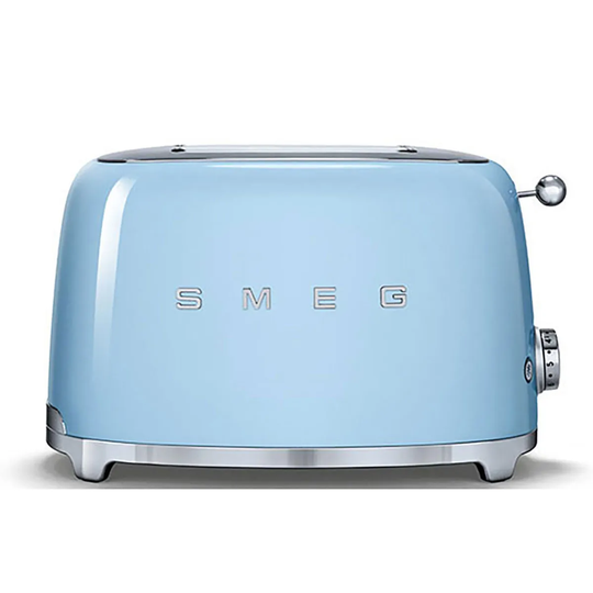 Smeg TSF01PBUK 50s Retro Style 2 Slice Toaster - Pastel Blue