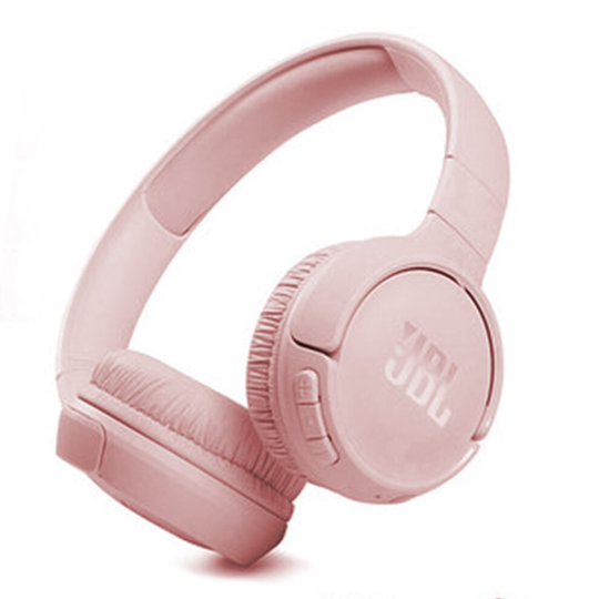 (pink) Wireless Bluetooth Headphones with JBL T510BT
