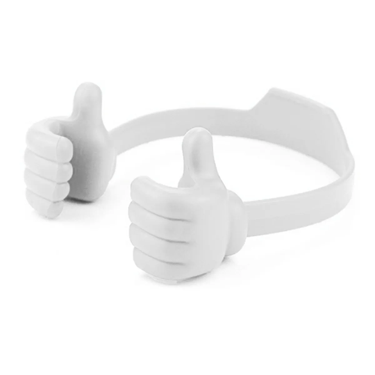 Thumbs Up Thumbs-Up Phone Holder - White