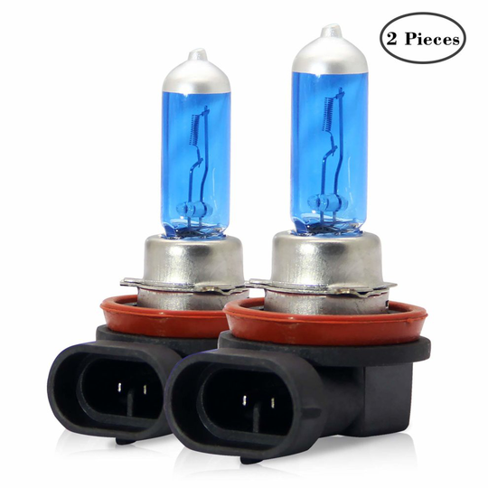 Win Power H11 12V 100W Ultra white Halogen Bulb Xenon White Halogen Headlight Bulbs 6000K Fog Light,2Pcs