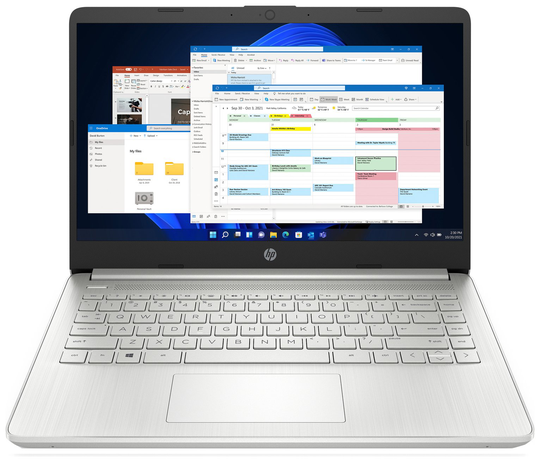 HP 14s-fq1005na 14in Ryzen 7 8GB 512GB Laptop - Silver