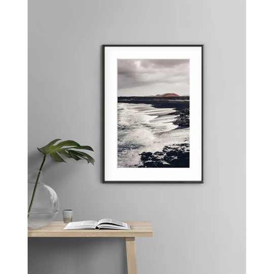 Playa Janubio N.2, Framed Graphic Art Print.
