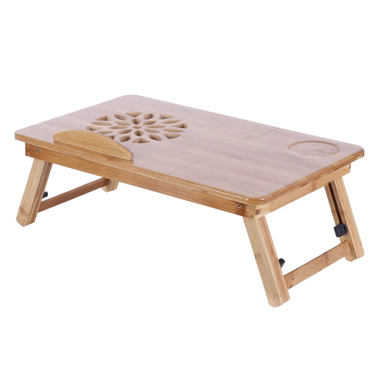 Folding Portable Bamboo Laptop Tray