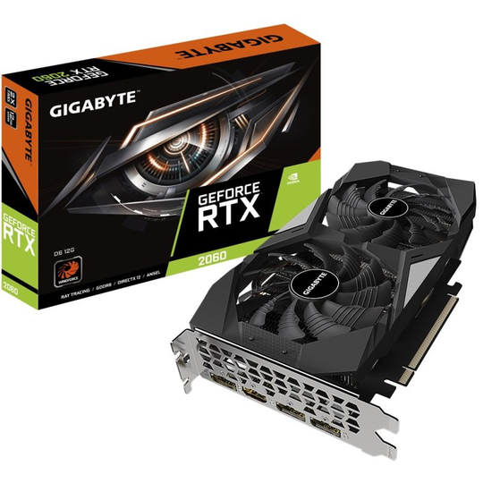 Gigabyte GeForce RTX 2060 D6 12GB Graphics Card