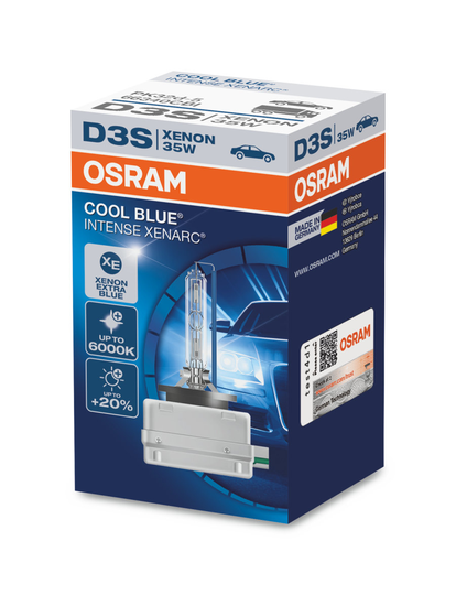 Osram Cool Blue Xenarc Xenon Bulbs D3S (6000k) 66340CBI