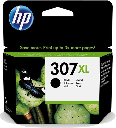 HP 307XL High Yield Black Original Ink Cartridge