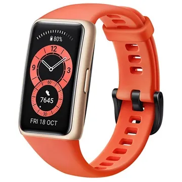 Huawei Band 6 Waterproof Activity Tracker - Amber Sunrise