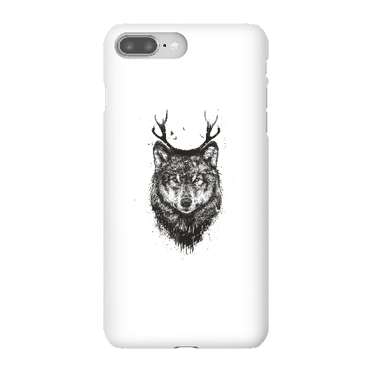 Balazs Solti Wolf Phone Case for iPhone and Android - iPhone 8 Plus - Snap Case - Matte