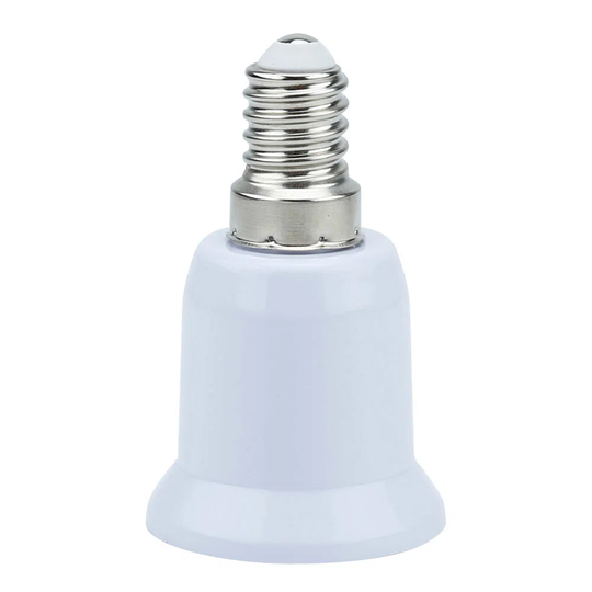 Adonte E14 to E27 Bulb Base Sloped Ceiling Adapter