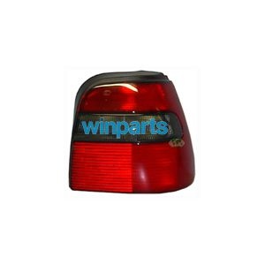 Tail Light GLASS RIGHT Gray / Red -PickUp 7832401
