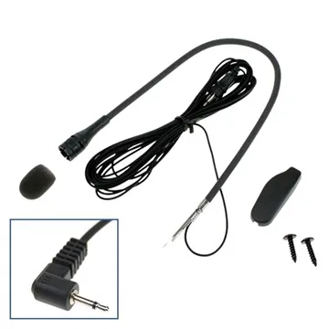 Carcomm CHMS-09 Microphone for Car Kit - 2.5mm - Gooseneck