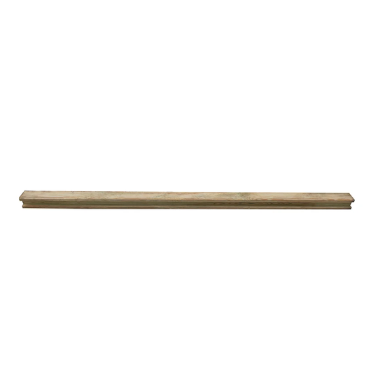 240cm H x 9.4cm W Slotted Wood Line Post