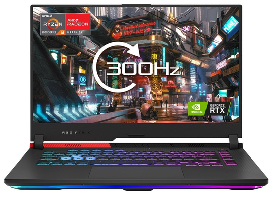 ASUS ROG Strix Advantage Edition G513QY AMD Ryzen 9-5900HX, AMD RX 6800M 12GB, 1TB PCIe SSD, 16GB RAM, Windows 11 Gaming Laptop - G513QY-HF002W