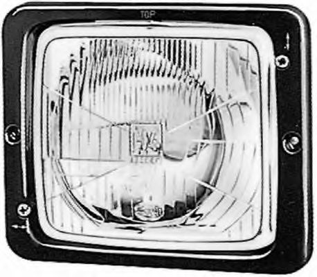 Headlight 12V 1AA004109-201 by Hella Left/Right