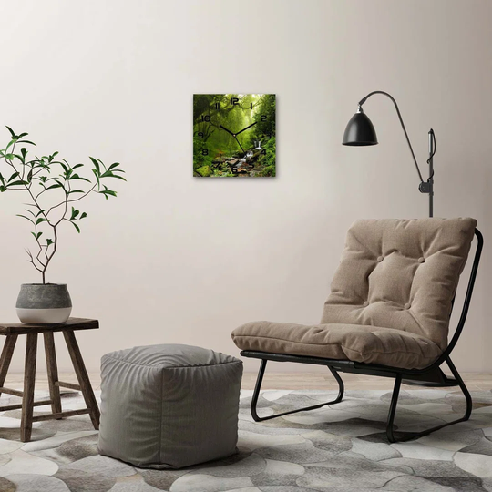 Jerrall Jungle in Nepal Silent Wall Clock