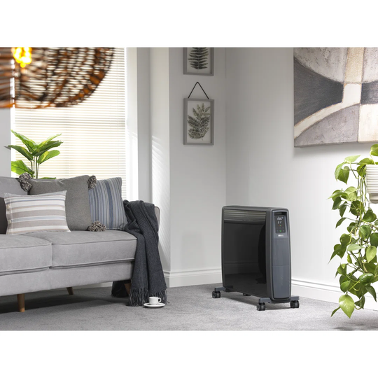 Dimplex FutuRad 3kW Designer Glass sided Eco heater with Bluetooth controls