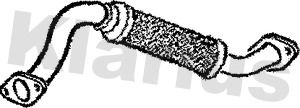 Exhaust pipe 120361