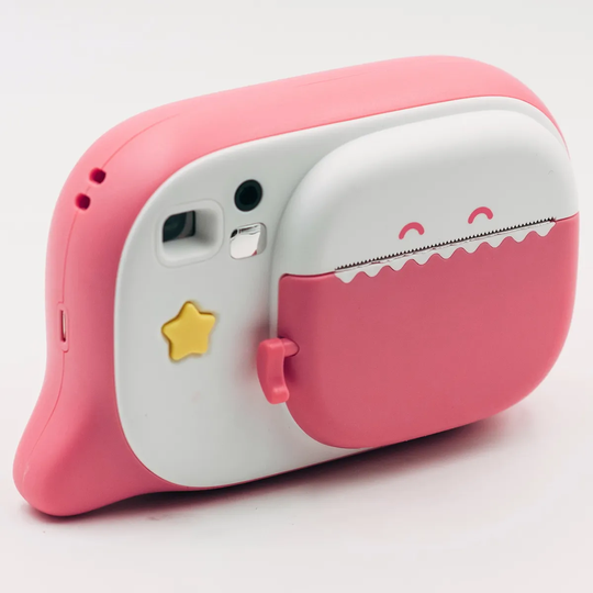 Creacam Instant Camera with 2 Packs of Paper - Pink