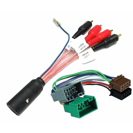 ISO Loom Lead Wiring Harness Adapter Pc2-71-4 + Pc9-414 For Volvo S80 V40 V70
