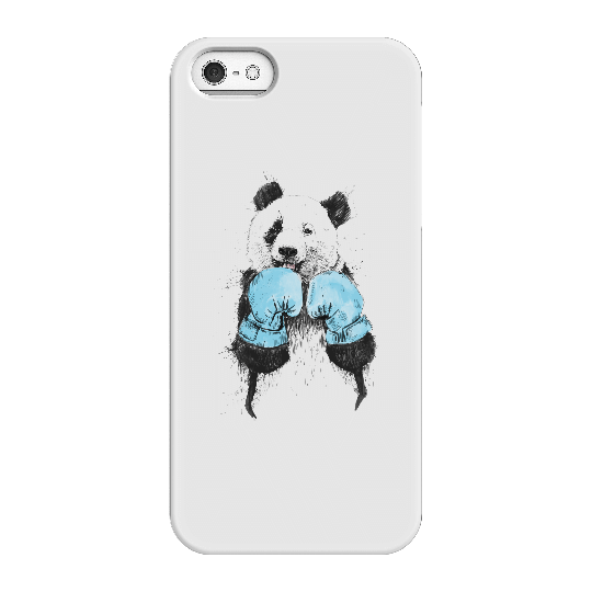 Balazs Solti Boxing Panda Phone Case for iPhone and Android - iPhone 5/5s - Snap Case - Gloss