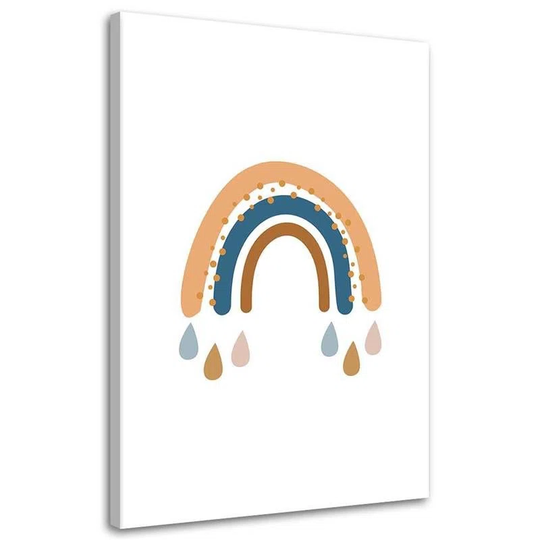 Canvas Print Rainbow Weather