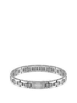 BOSS Metal Link Essentials Stainless Steel Bracelet, One Colour, Men