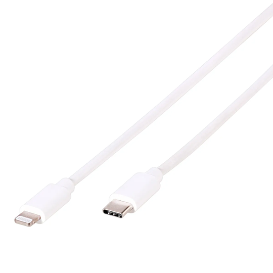 Vivanco USB Type-C to Lightning - Sync and Charge 1m Cable - White