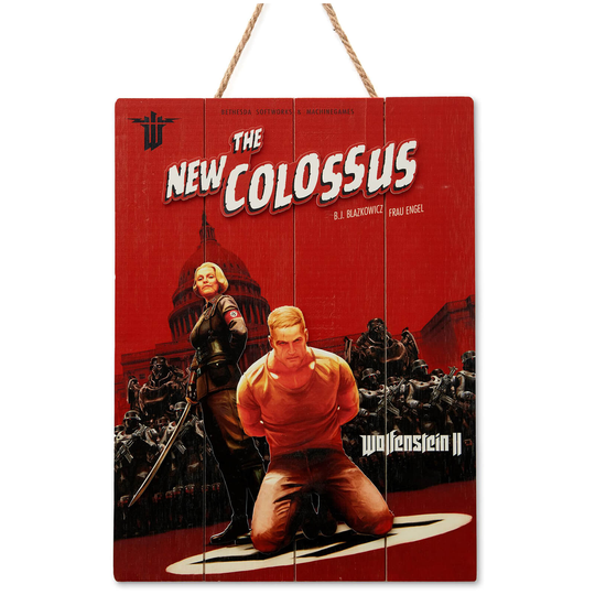 Doctor Collector Wolfenstein Colossus Wood Art - Limited Edition