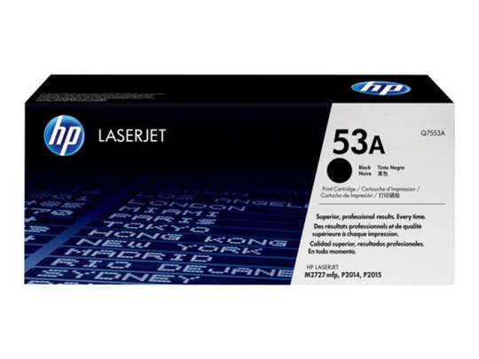 HP 53A Black Toner Cartridge - Q7553A