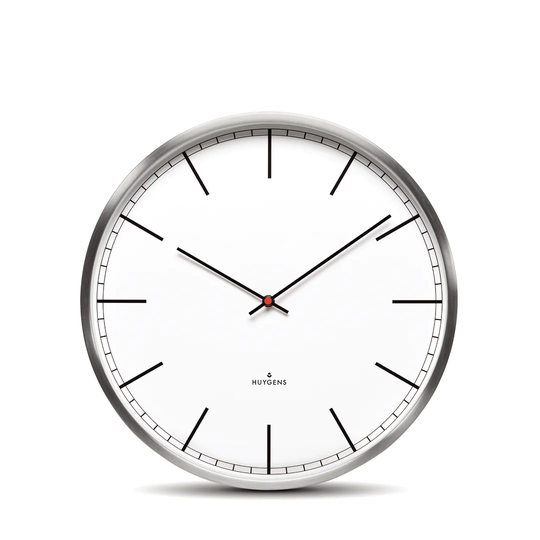 Huygens One 25 Index Silent Wall Clock