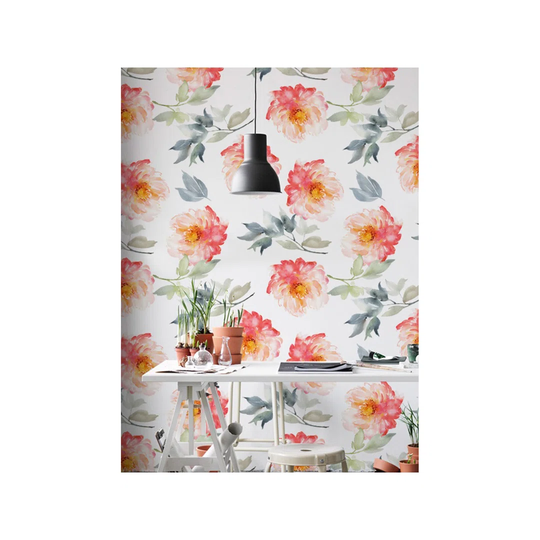 Rasen Flower Floral Wallpaper