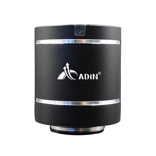 Metal Vibration Wireless Bluetooth Speaker Fm Radio HiFi Bass Hands Speakers(Black)
