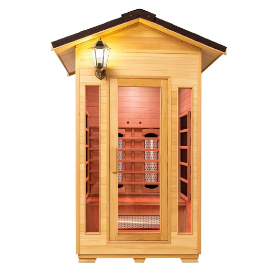 2 Person Infrared Sauna with Heater