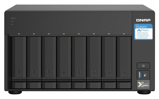 QNAP TS-832PX-4G 8 Bay Desktop NAS Enclosure