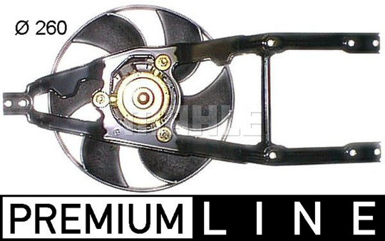 Air Conditioning fan 8EW351044-081 by BEHR