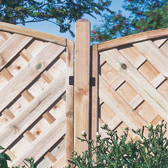 Forest Garden Ultima 240 x 9 x 9cm Fence Post