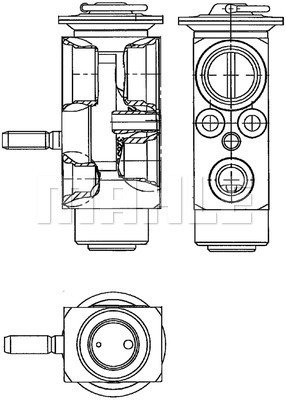 Air Conditioning Valve 8UW351239-611 by BEHR