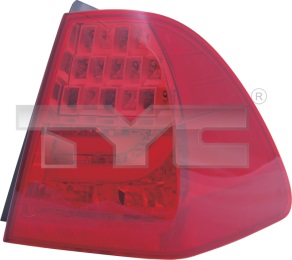 Combination Tail Light 11-11676-06-2 TYC 1111676062