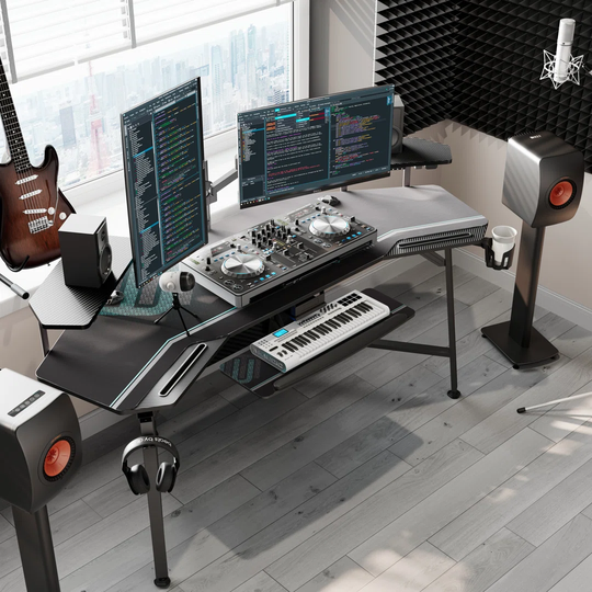 Jhobany 182.88cm W Curved Computer Desk