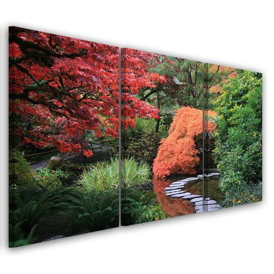 Canvas Print Japan Garden Forest