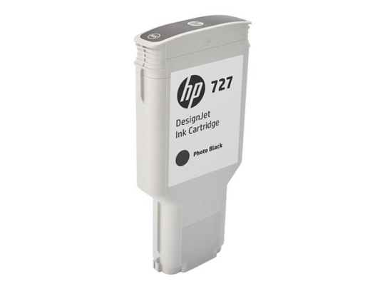 HP 727 Photo Black Original Designjet Ink Cartridge - High Yield 300ml - F9J79A