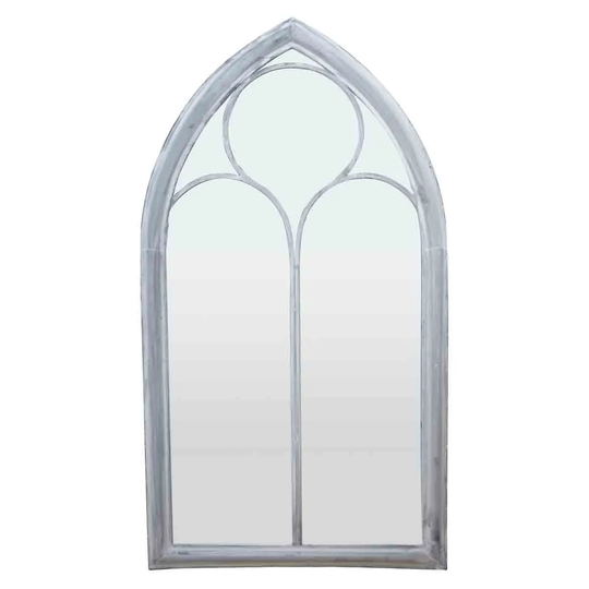Esschert Design Church Window Outdoor Mirror