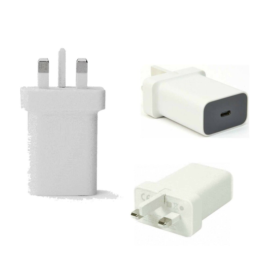 Official Google TC G1000-UK 18W Type C 3 Pin UK Mains Charger Head Only No Cable